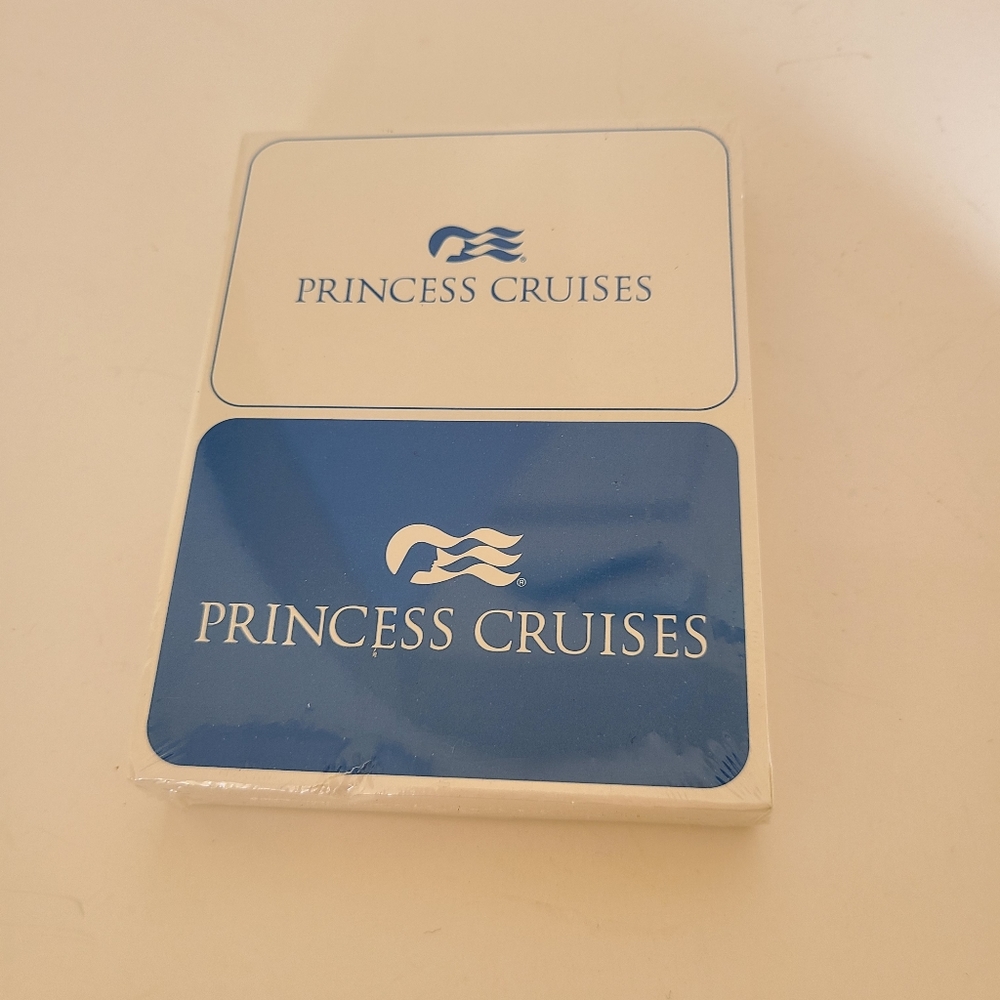 Princess Cruise dual pack playing cards Sealed